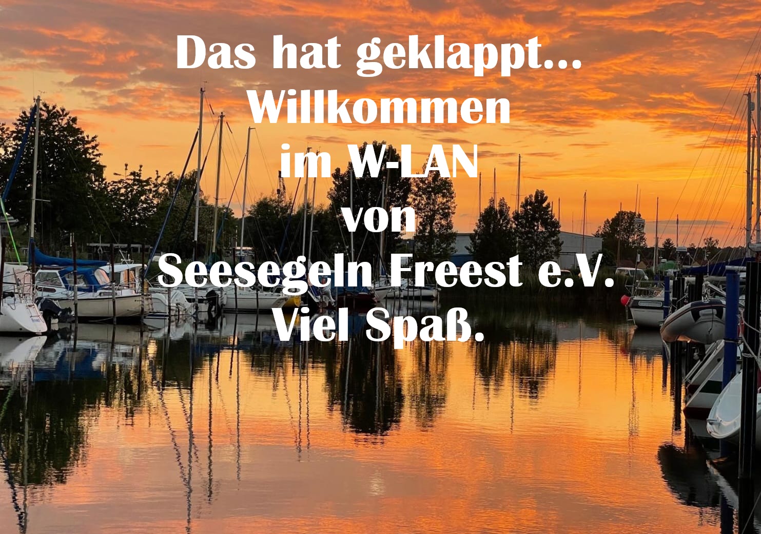 Willkommen im WLAN